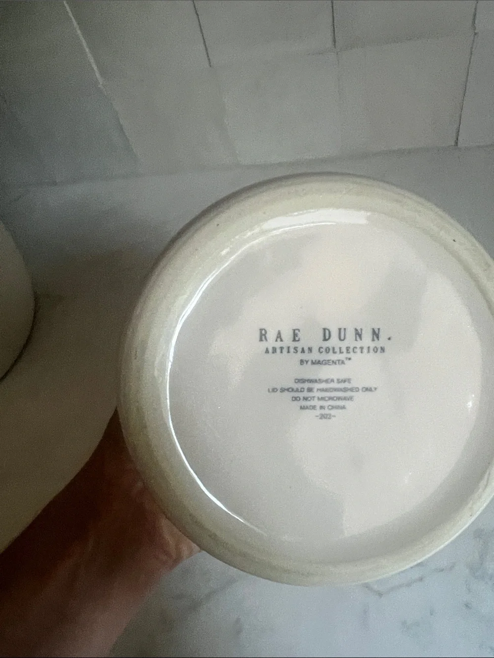Rae Dunn Chocolate Chips Baby Canister